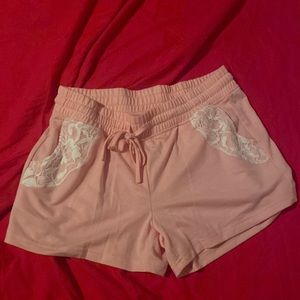 Pink Sleep Shorts
